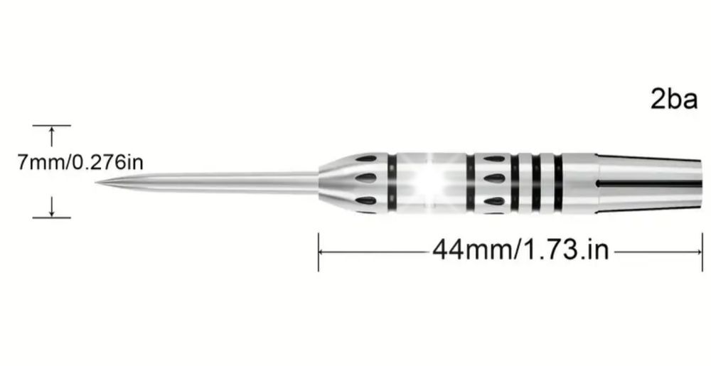 90% tungsten професионални стрели за дартс,22гр.