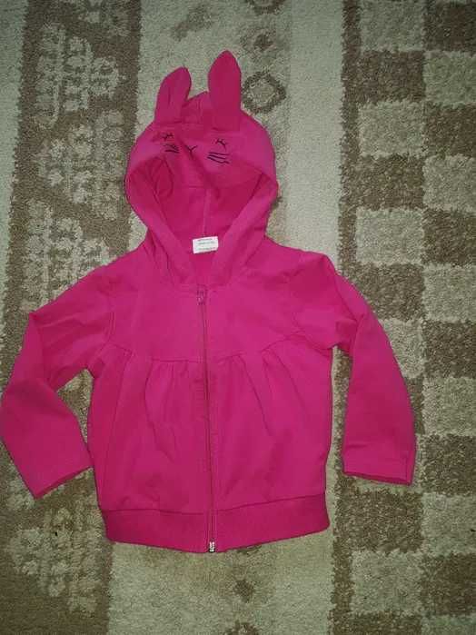 бебе момиче есенно преходно яке 92 см / суичър / суитшърт 74 - 86 см