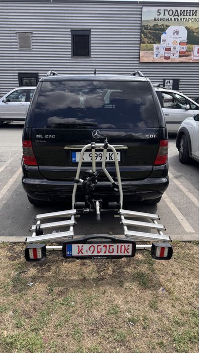 Вело багажник за теглич за три колела Uebler