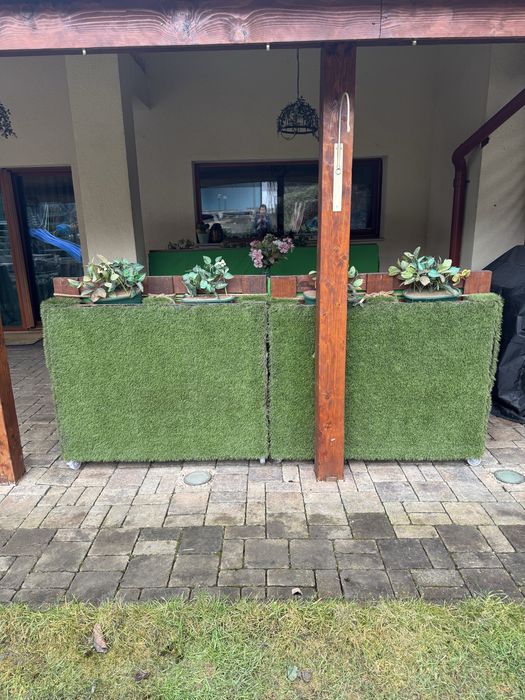 Mobilier terasa din europaleti foarte robust