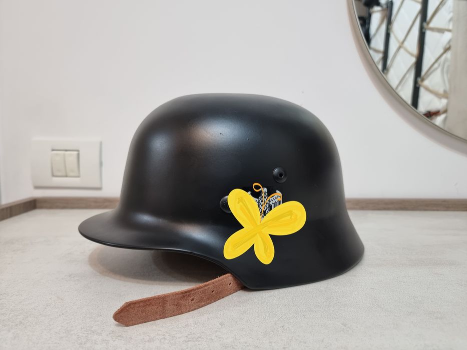 Casca soldat german M35 în stare exceptionala