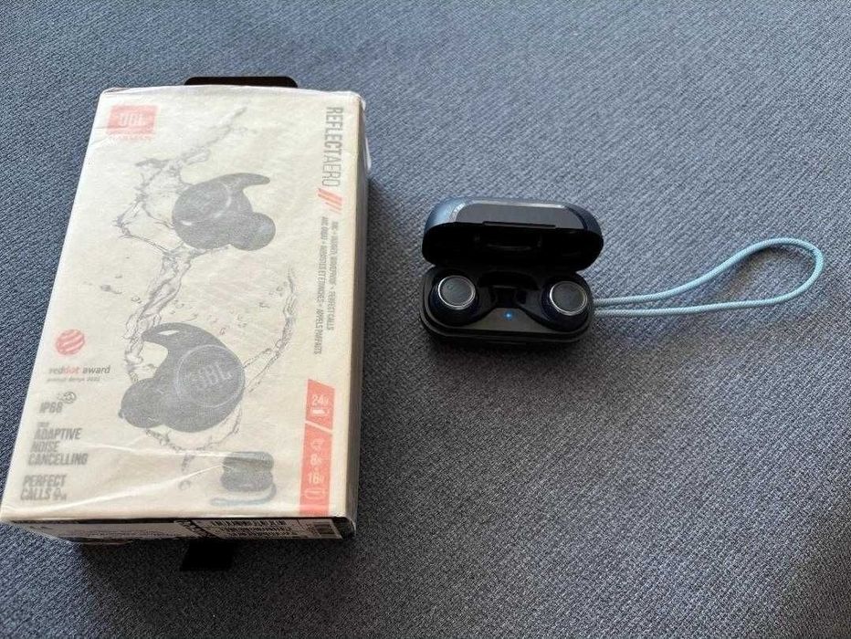 Аудио слушалки In-Ear JBL Reflect Aero TWS, IP68, Blue