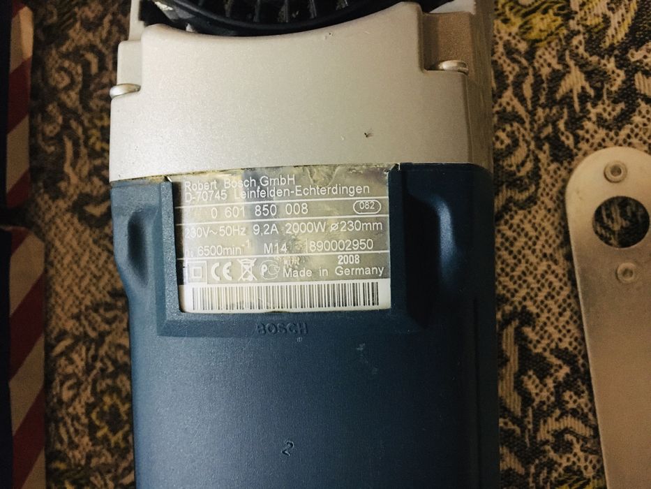 Немецкая болгарка BOSCH Professional Original MADE IN GERMANY (НОВАЯ)