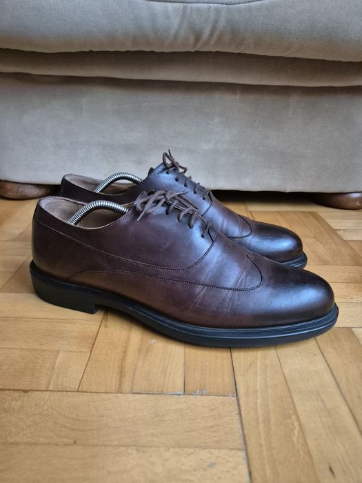 Pantofi eleganți Goretti, Piele Naturală, Italian Style, Bărbați - 44