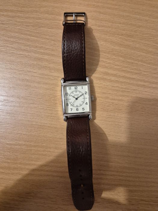 Ceas Asvaris stil vintage, dreptunghiular 37×29 mm, quartz Myota