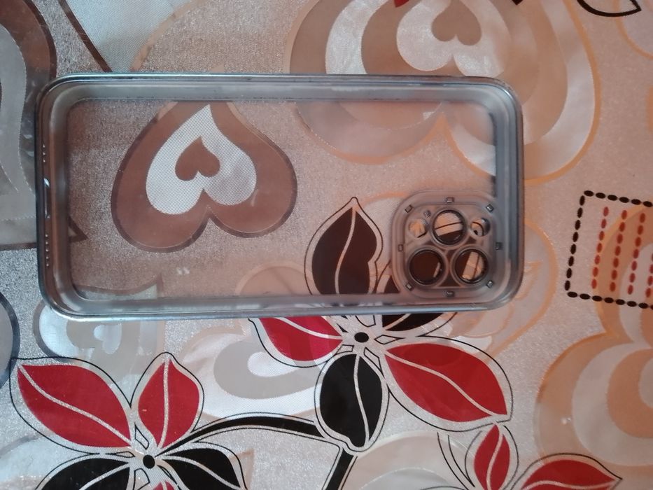 carcasă iPhone 12 laterale albastru metalic