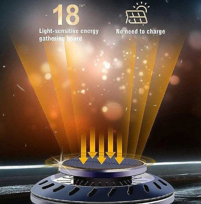 Соларен ароматизатор за кола + 2бр Етерични масла