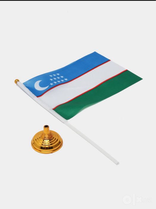 Флажок Узбекистана в наличии