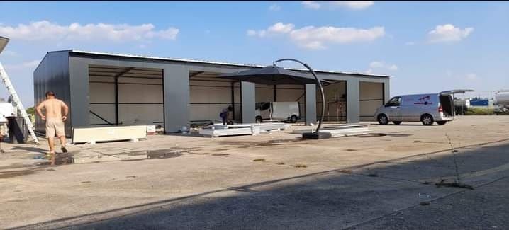 Vand hală metalică 10 X 15 X 4 înălțime