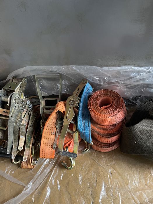 Ремни стяжные. Новые и б/у.