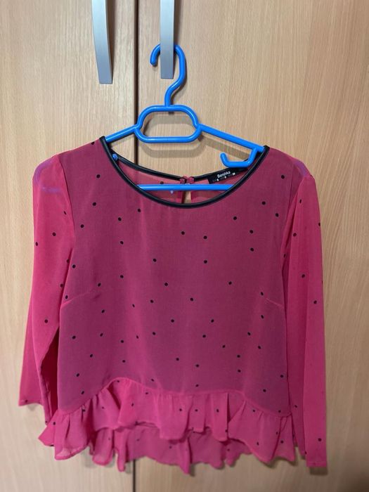Bluza cu buline Bershka XS