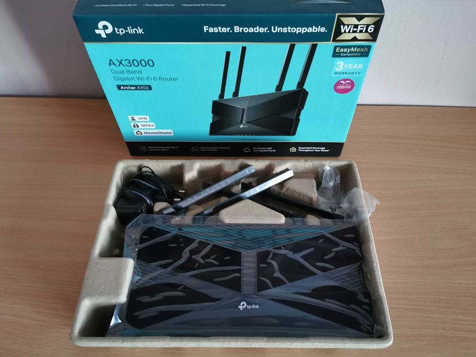 Безжичен рутер TP-Link Archer AX53 AX3000, 3000Mbps