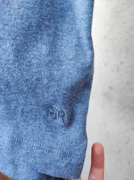 Tricou Polo Banana Republic nou cu etichetă, Luxe Touch Performance, mărimea M, albastru