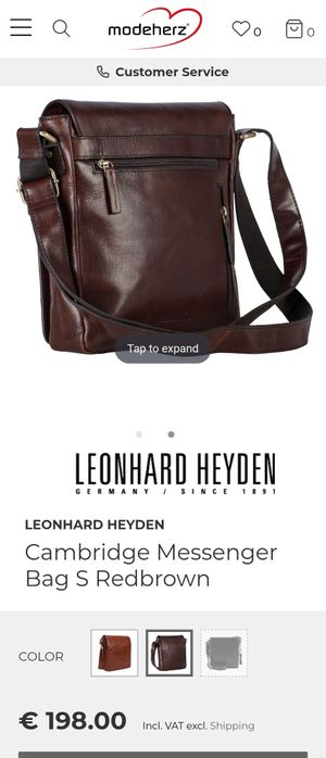 Мъжка чанта Leonhard Heyden