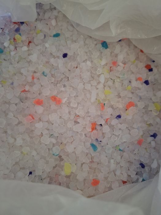 Чувал 20кгСиликон,силиконов пясък за котешка тоалетна ,постелка/котка.