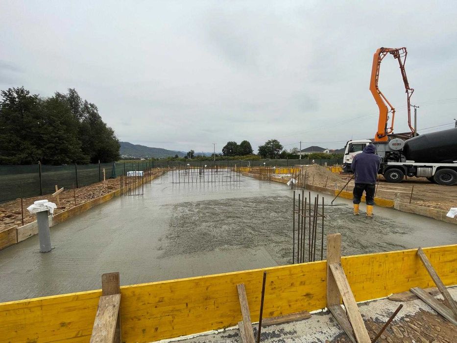 Executăm lucrări de construcții: structuri, fundații, case la roșu etc