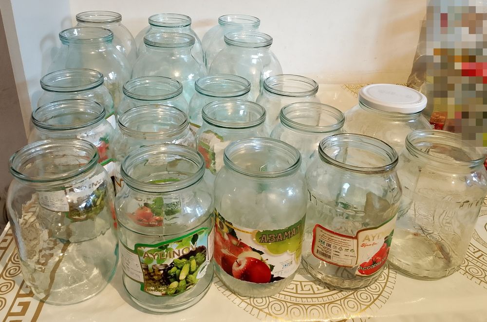 Стеклянные банки для консервирования