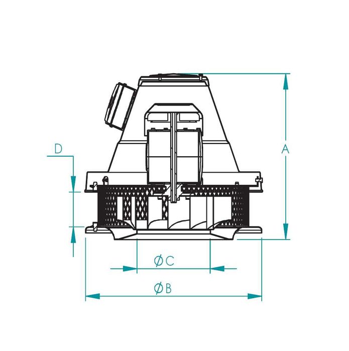 Вентилатор за каравана с кухня