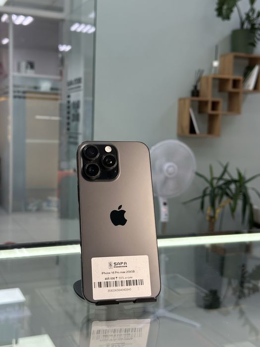 iphone 16 pro max black 256gb