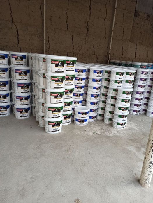 HAYAT bo‘yoqlari va suv-emulsiya, красоки и водоэмульсии от HAYAT