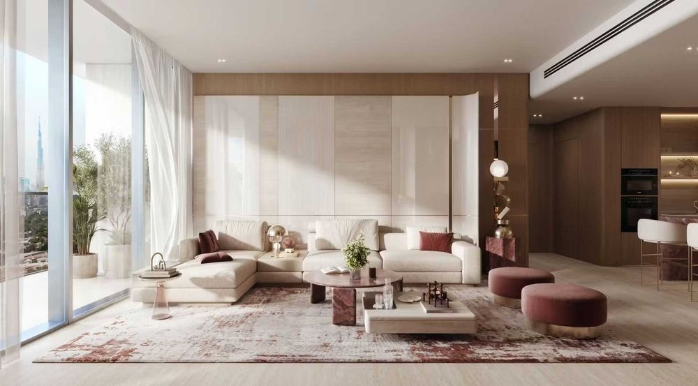 Binghatti Etherea – Apartament studio modern 32 m², JVC, Dubai, EAU