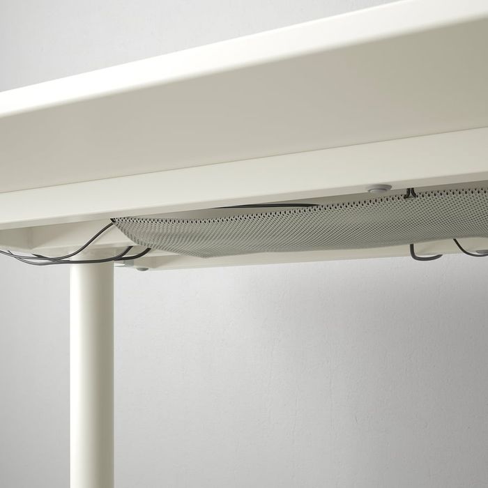 Birou BEKANT 160x80 alb – reglabil, stare impecabilă,ideal home office