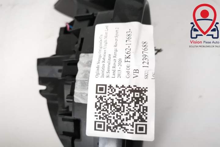 Ляво огледало Оригинално С подгряване Сгъваемо Ъглов ъгъл Led и мигач