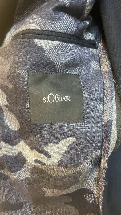 Пиджак темно синий S. Oliver