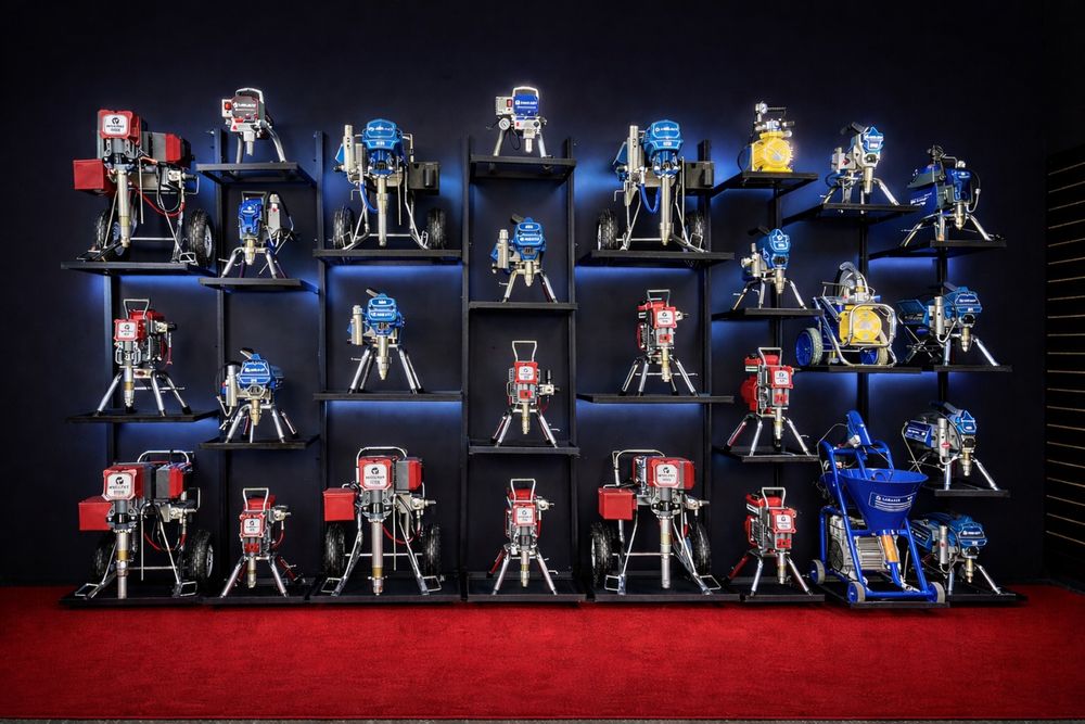 5 лет гарантия шпаклевочный окрасочный безвоздушный краскопульт апарат