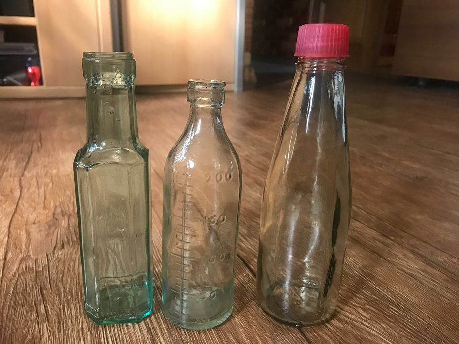 Бутылки  советские.
