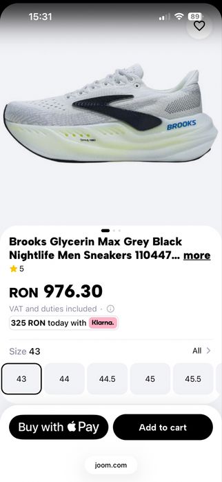 adidasi brooks glycerin max