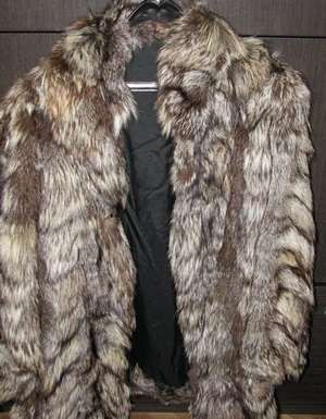 Кожух - сребърна лисица