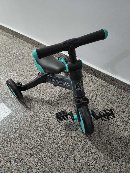 Tricicleta/Bicicleta Copii 3 in 1 - ajustabila Optimus