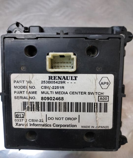Joystick navigatie 253b05429R Renault Laguna a 3-a generatie