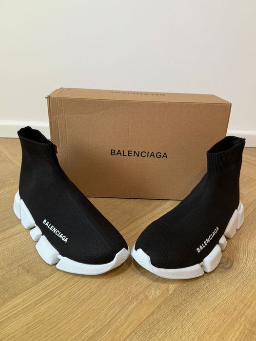Adidasi Balenciaga speed trainers black