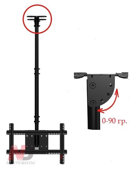 Вешалка Кранштейн для телевизора двд микроволновки