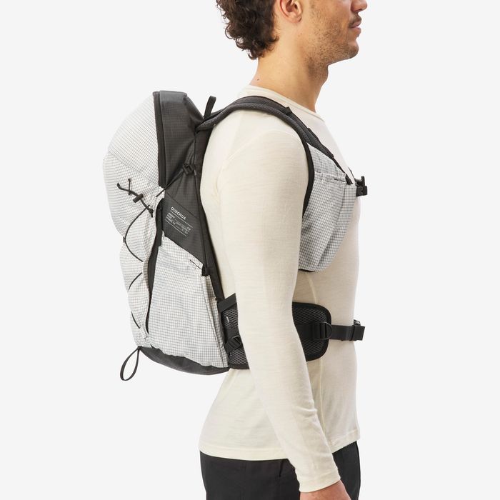 Rucsac de drumeție Mh500 Light 15l Alb - produs resigilat Decathlon