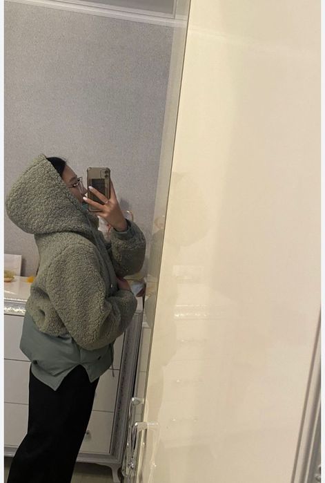 Куртка овчинка короткое