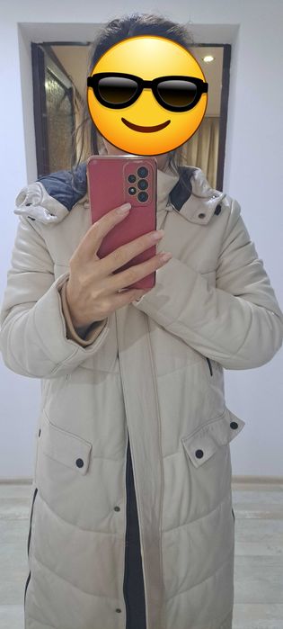 Зимно яке естествена кожа