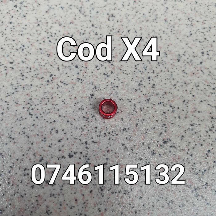 Papagali Nimfe Perusi Cacadu Ara Canar African-Inele de 4mm- ALIAJ- X4