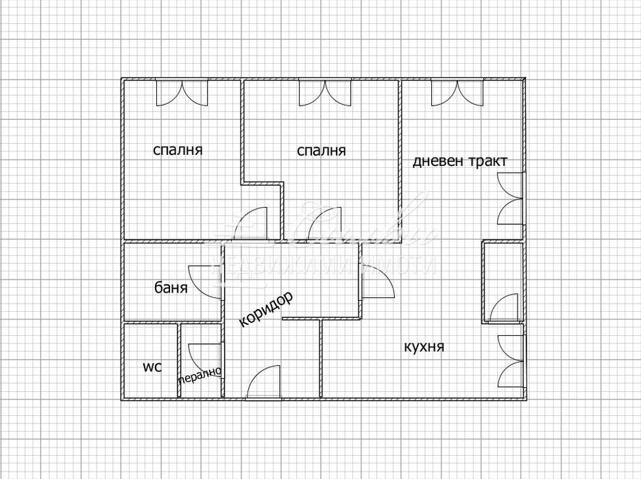 Продава се Тристаен апартамент в Шумен, 5-ти полк - 74 кв.м за 1293 €/кв.м - Снимка #2
