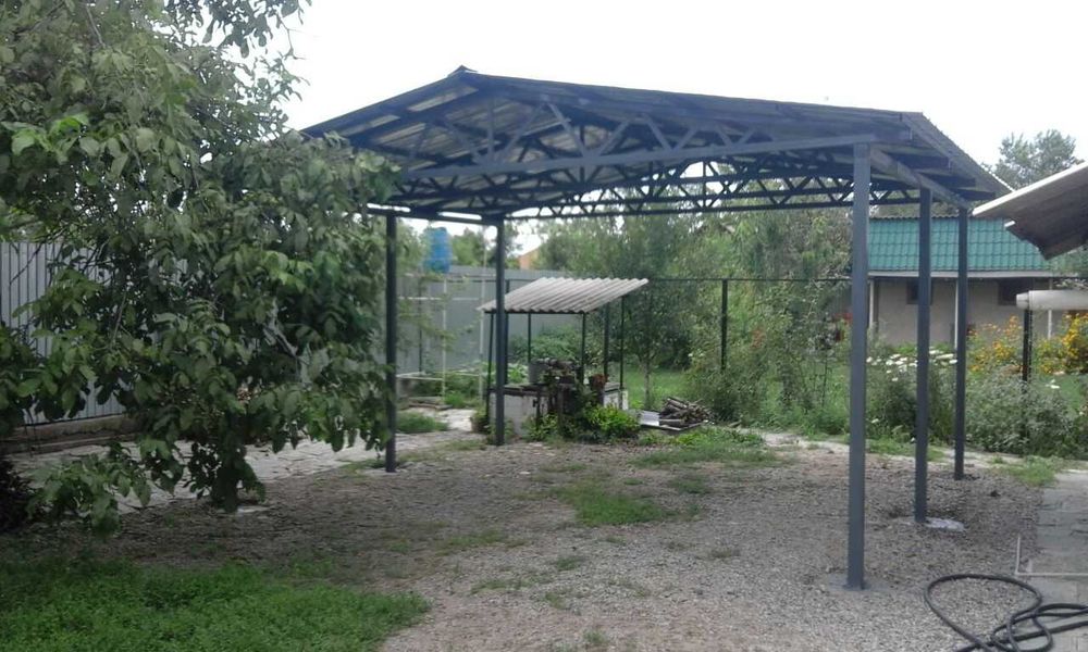 Качественно навесы из профнастила от 35 000 за кв.м