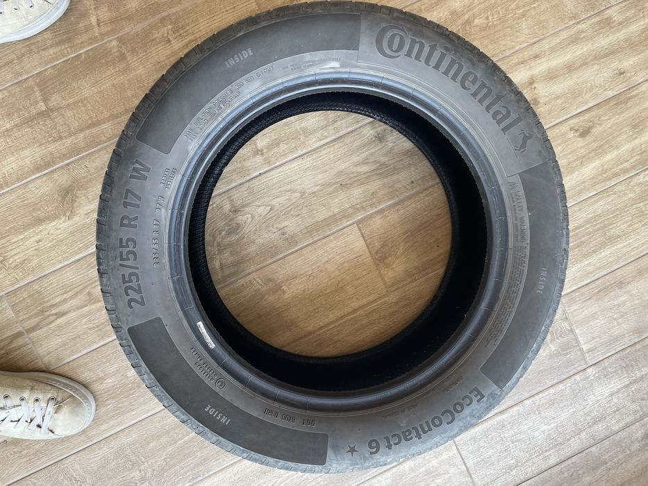 4бр. гуми 225 55 17 Continental EcoContact 6