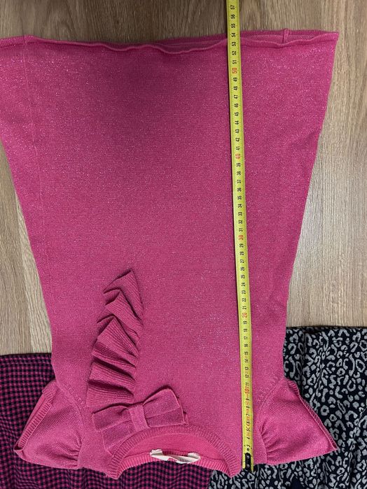 Детска рокля с дълъг и къс ръкав