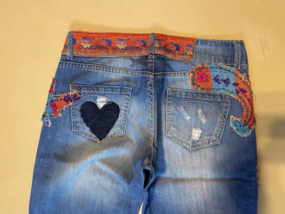 Blugi evazati “Desigual” -dama-