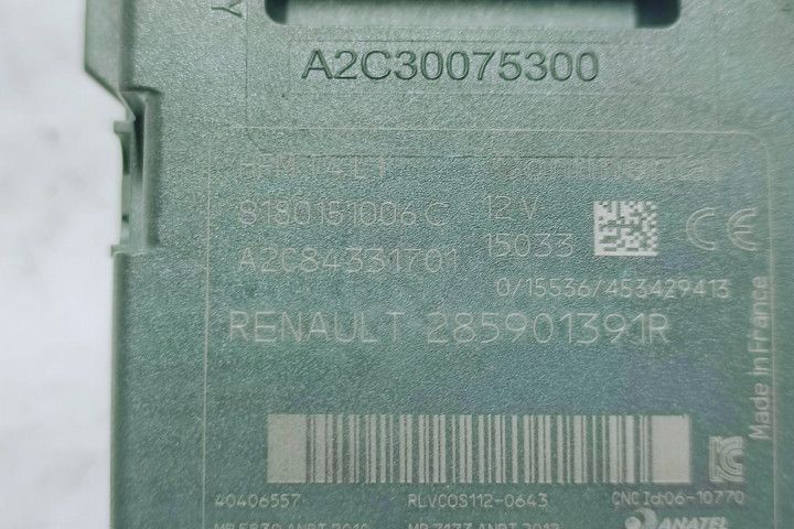 Unitate cititor cartela a2c84331701 Renault Clio 4 (facelift) (2016 - 2019)