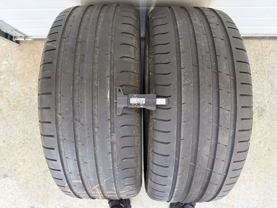 2 Anvelope Nokian de vara 225/50 R18 dot 2022 profil 5mm
