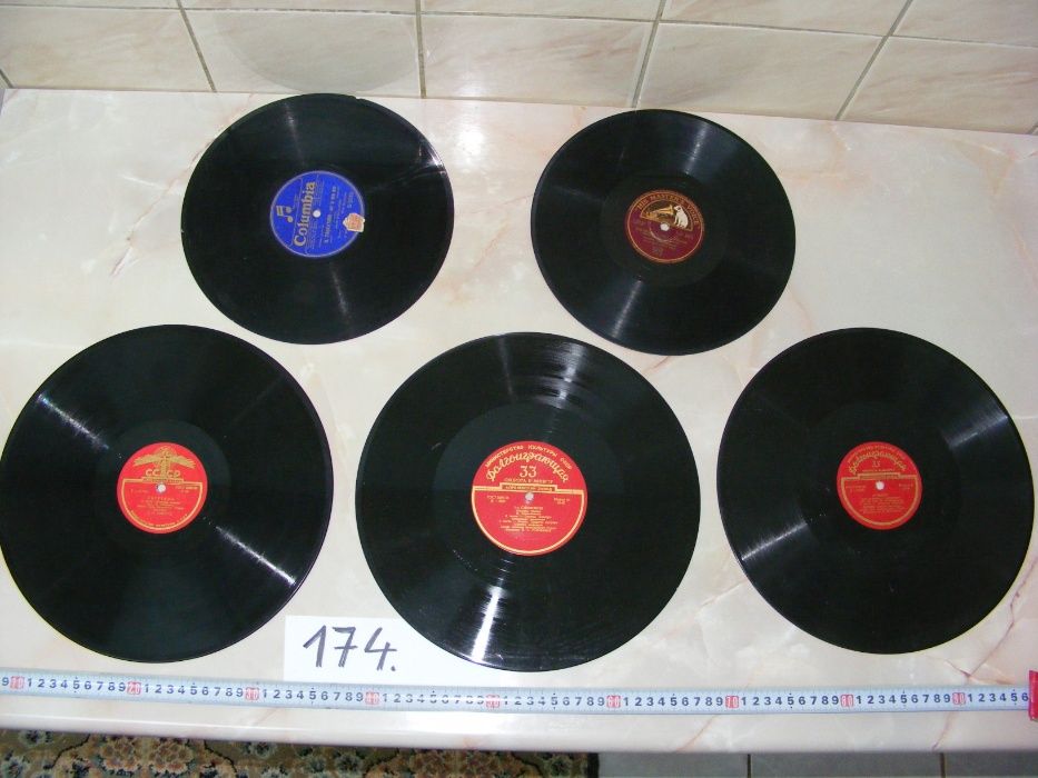 Plăci ebonită (cod 174)