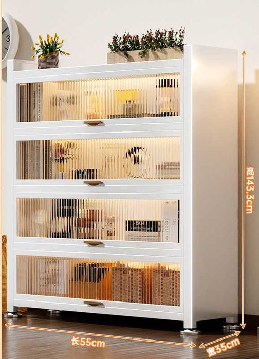 Книжная полка/Стеллаж для демонстрации книг/Витрина для фигурок