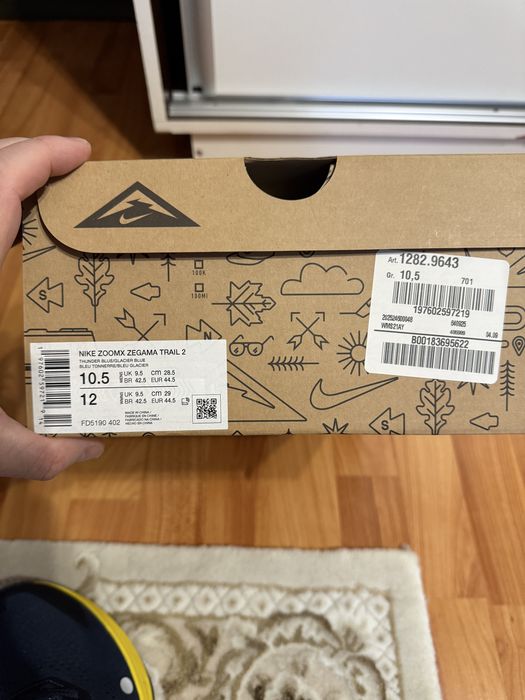 Nike ZoomX Zegama Trail 2 Adidasi Barbati Noi Marimea 44.5